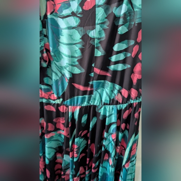 NWT TORRID Butterfly Mini Studio Knit Cinch Front Skater Dress size 0X NWT - Picture 8 of 8